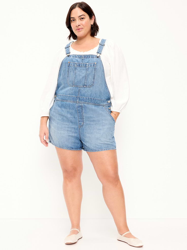 Image number 7 showing, Baggy Shortalls