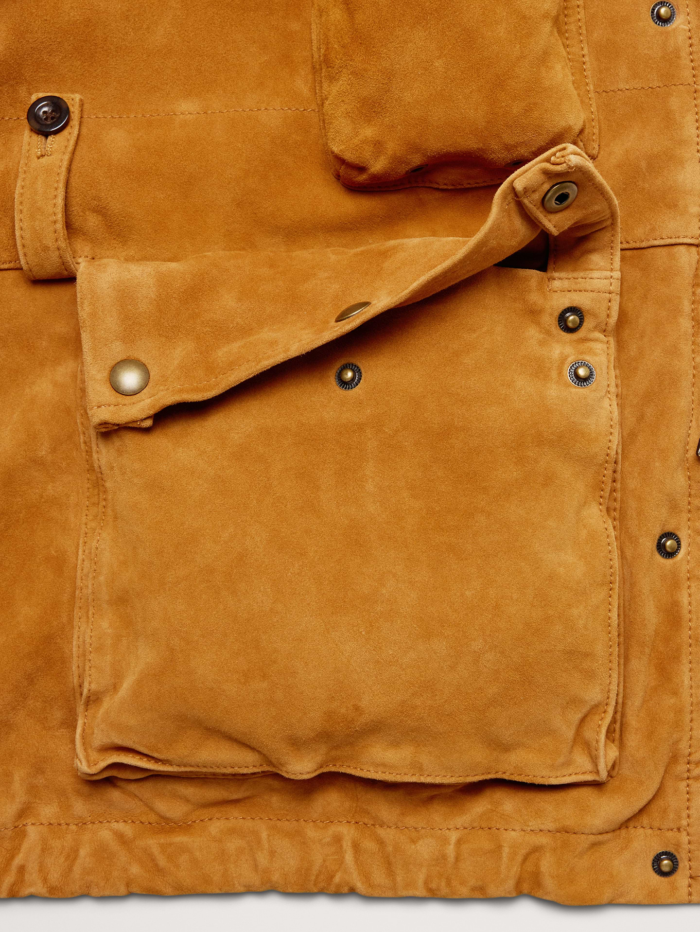 Image number 8 showing, Suede Multi-Pocket Jacket