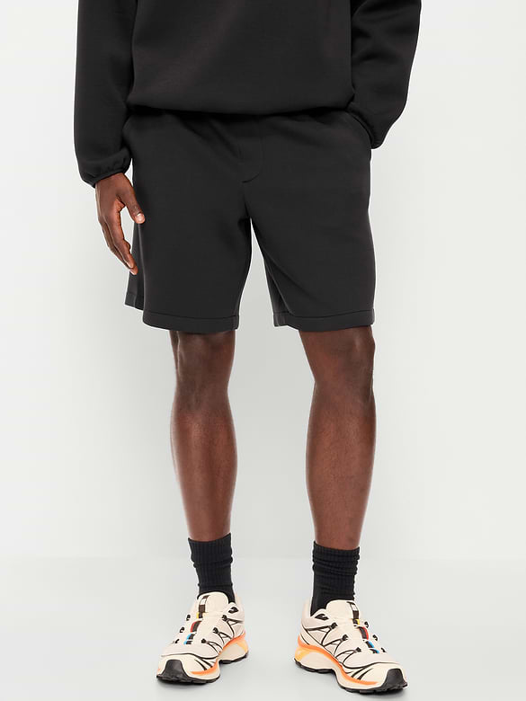 Bounce Fleece Baggy Shorts -- 8-inch inseam