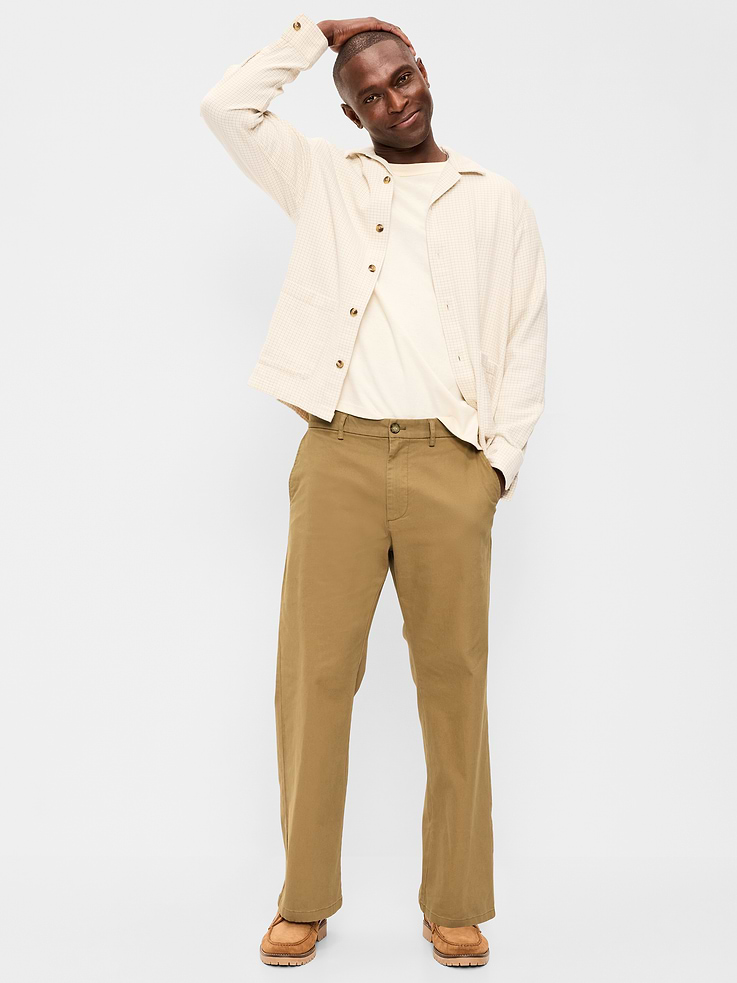 Image number 1 showing, Baggy Built-In Flex Rotation Chino Pants