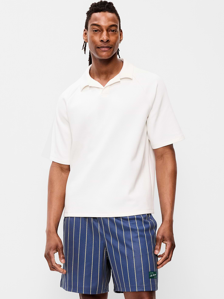 Image number 1 showing, Dynamic Fleece Short-Sleeve Polo