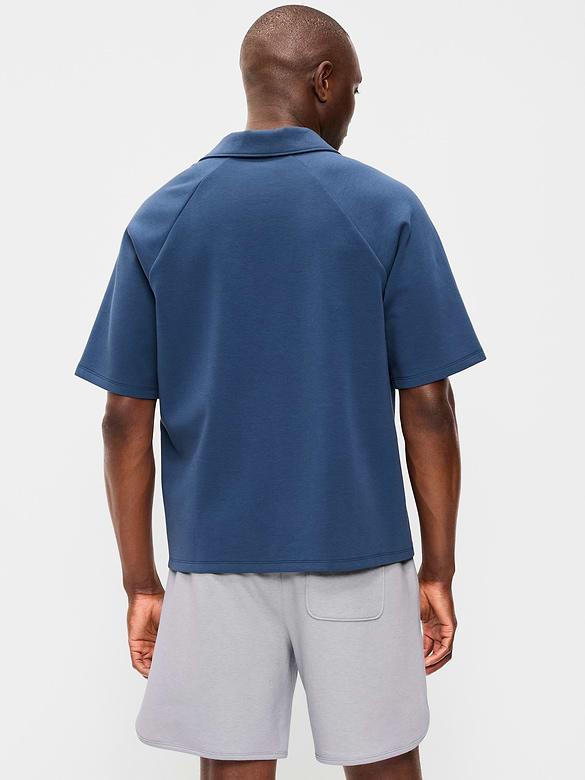 Dynamic Fleece Short-Sleeve Polo