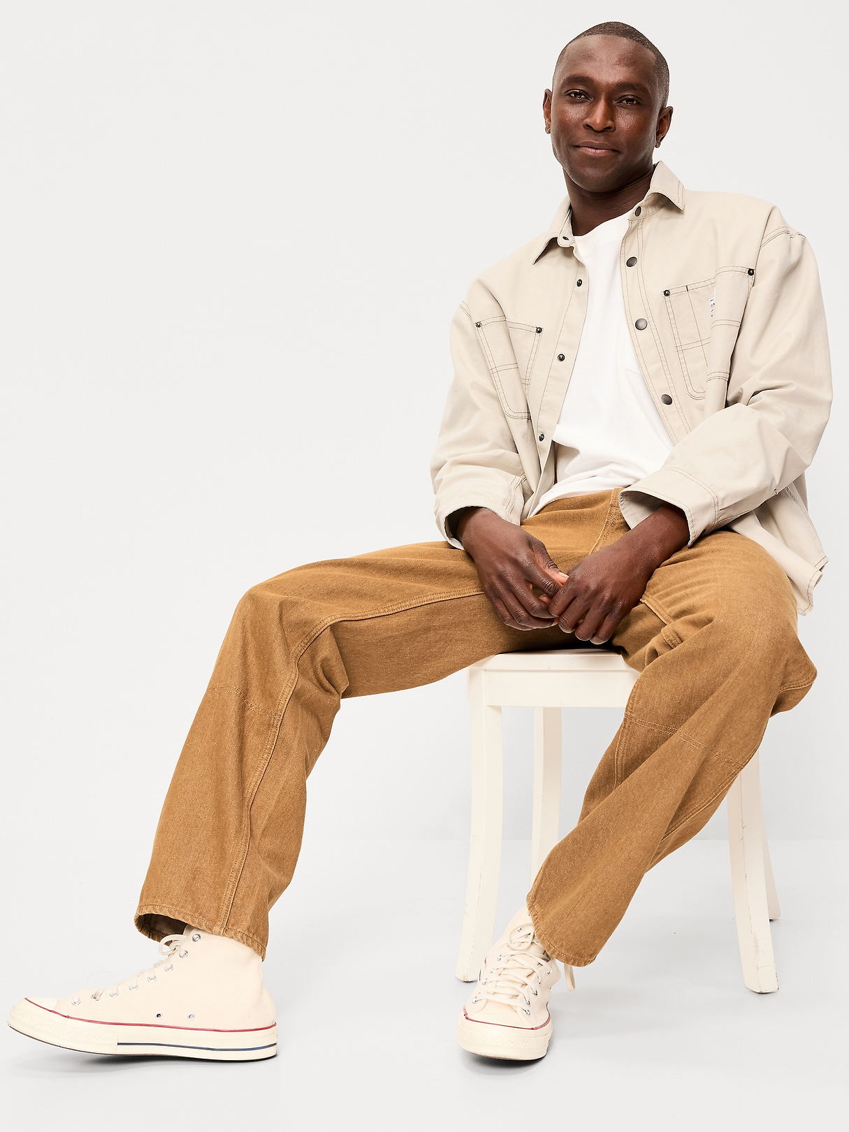 90s Loose Double-Knee Carpenter Jeans | Old Navy
