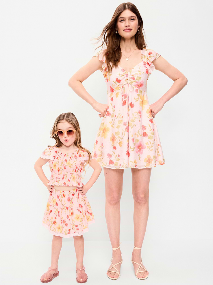 Image number 10 showing, Flutter-Sleeve Fit & Flare Mini Dress