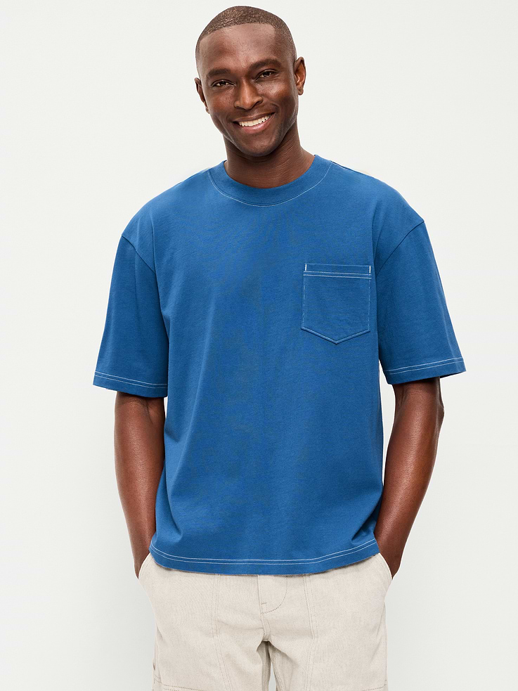 Image number 1 showing, Heavyweight Pocket T-Shirt