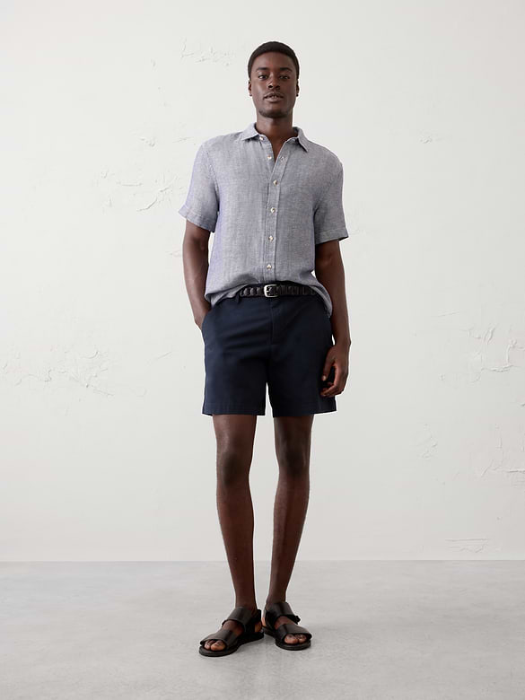 Slim-Fit 7" Lived-In Short