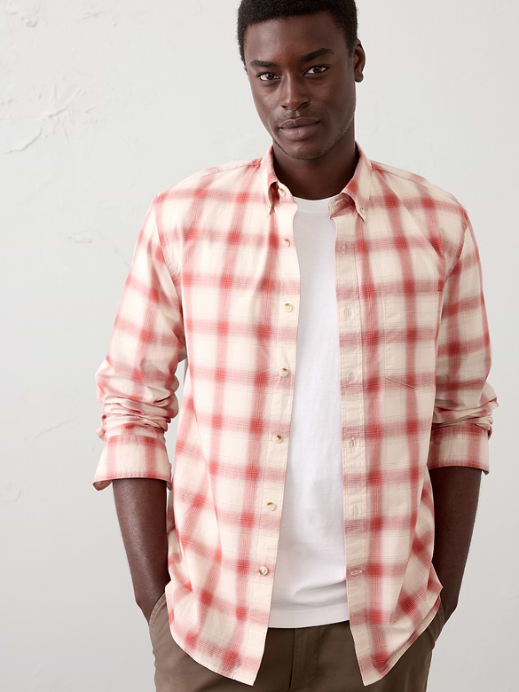 Slim-Fit Softwash Cotton Shirt