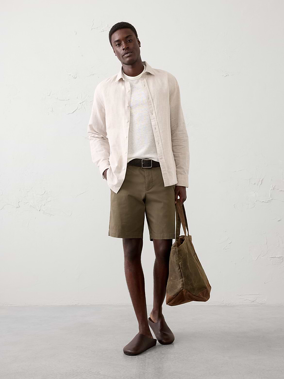 Slim-Fit 9" Lived-In Short