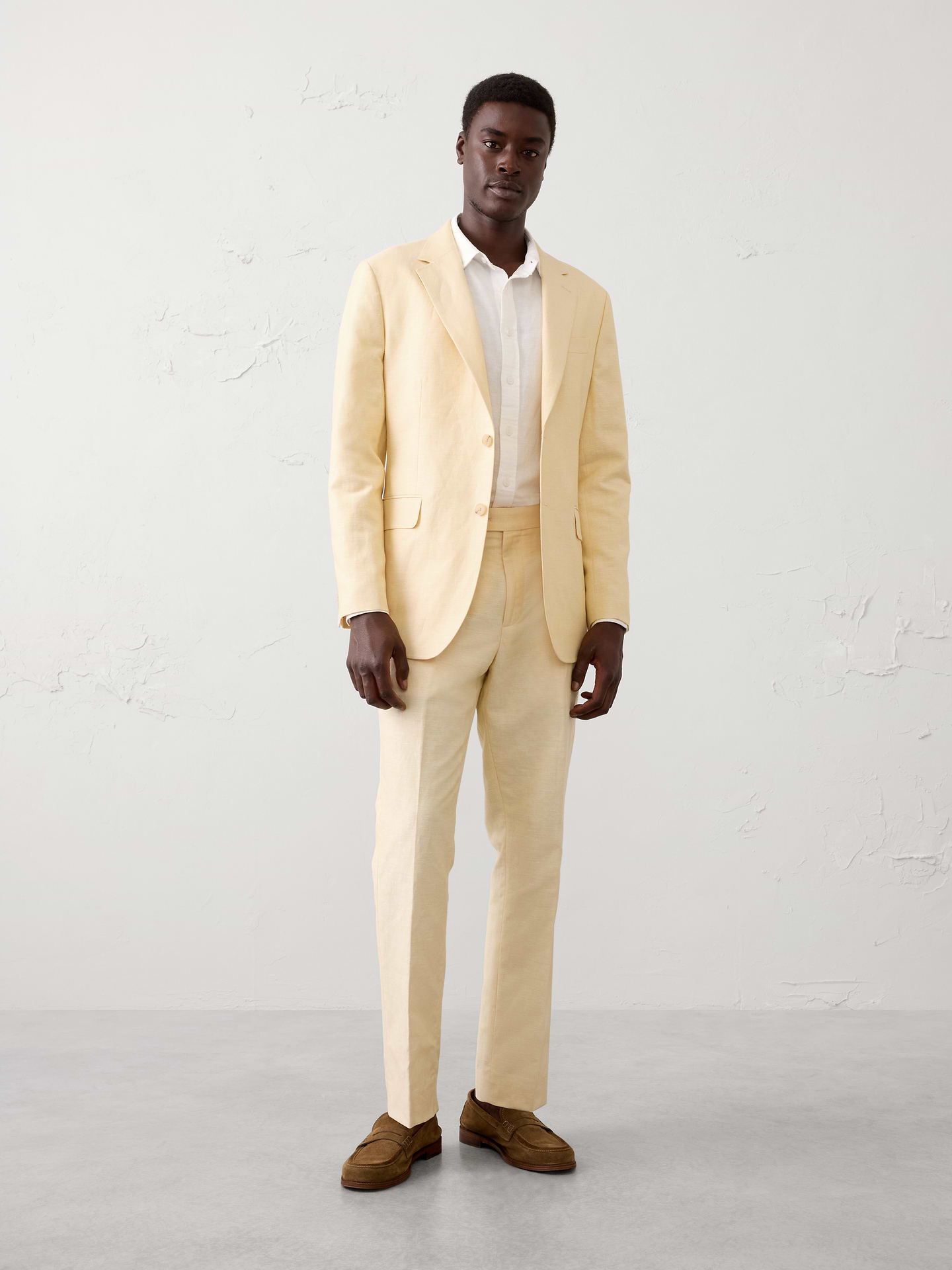 Image number 3 showing, Linen-Blend Suit Jacket