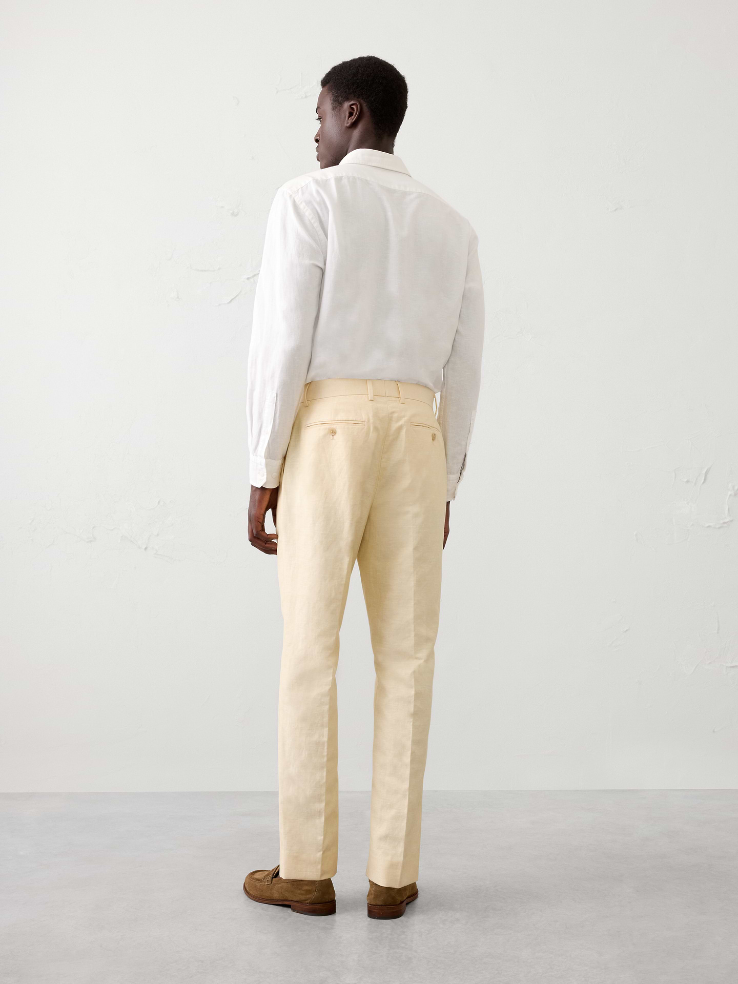 Image number 2 showing, Linen-Blend Suit Trouser