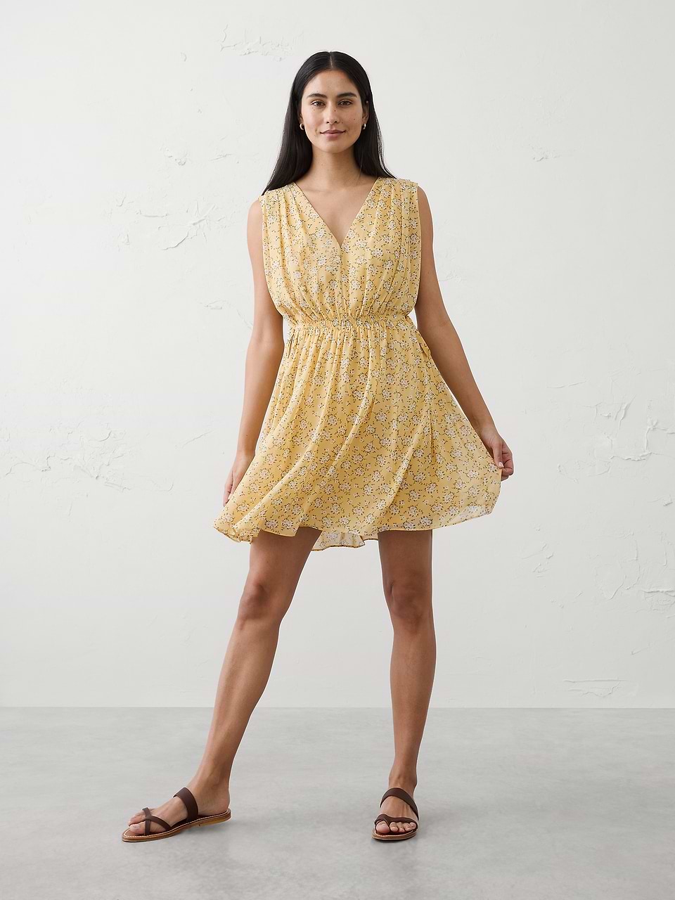 Side-Tie Mini Dress