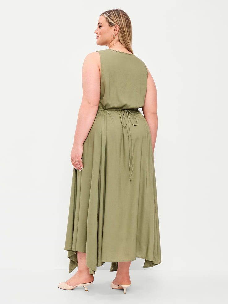 Image number 7 showing, Handkerchief Hem Midi Dress