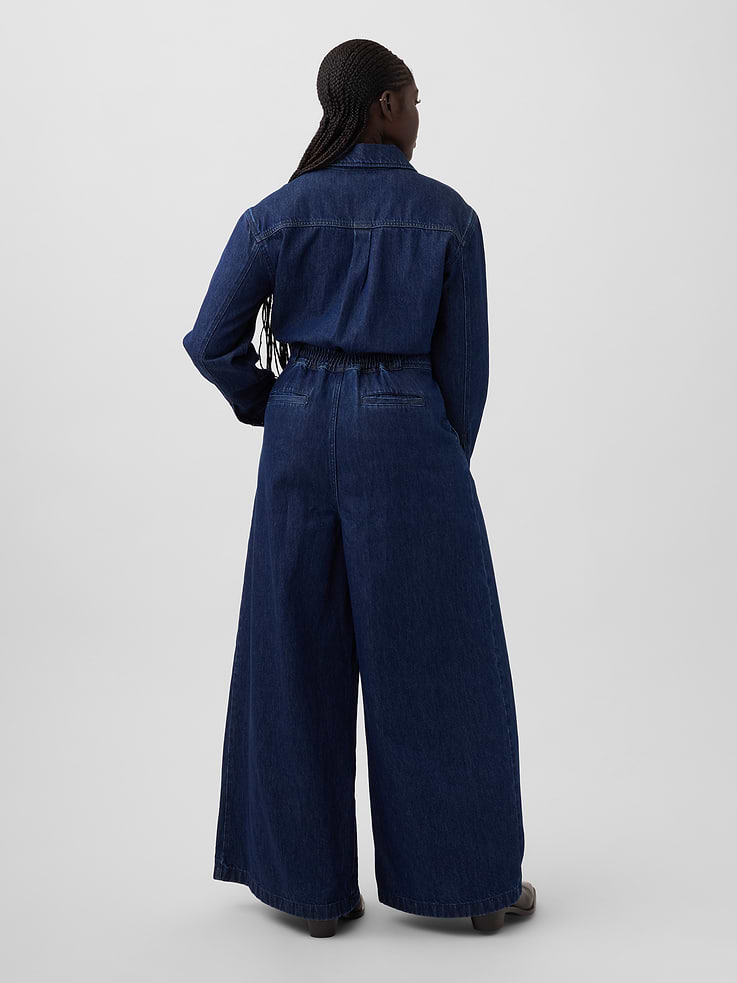 Image 3 of 8, Gap × HFR Denim Jumpsuit by LaTouché
