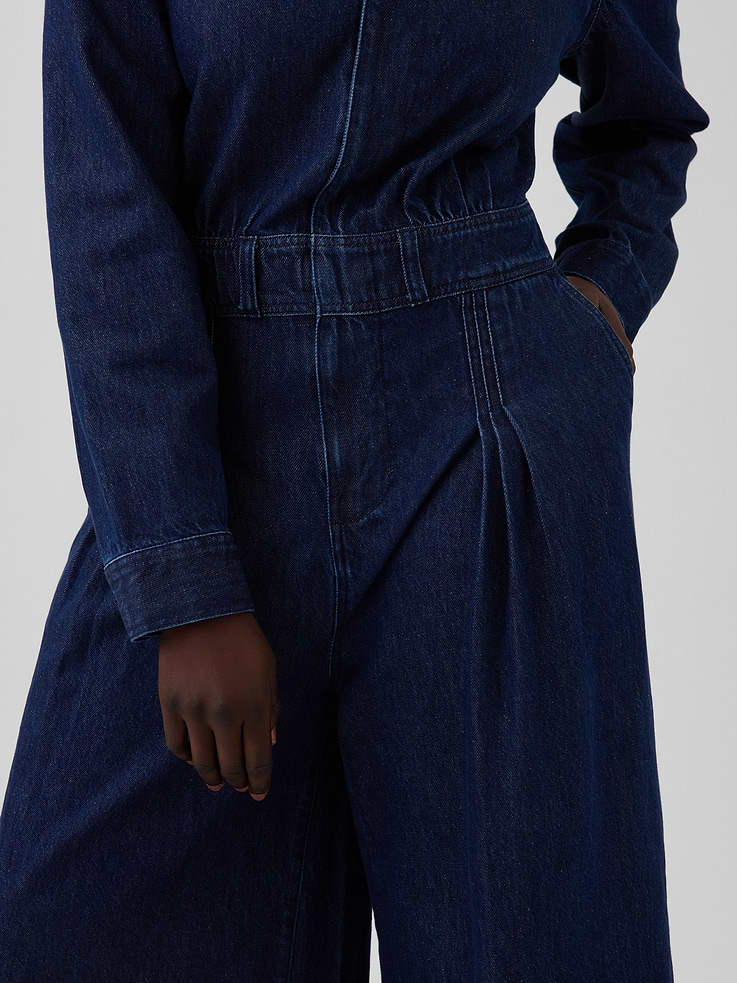 Image 2 of 8, Gap × HFR Denim Jumpsuit by LaTouché