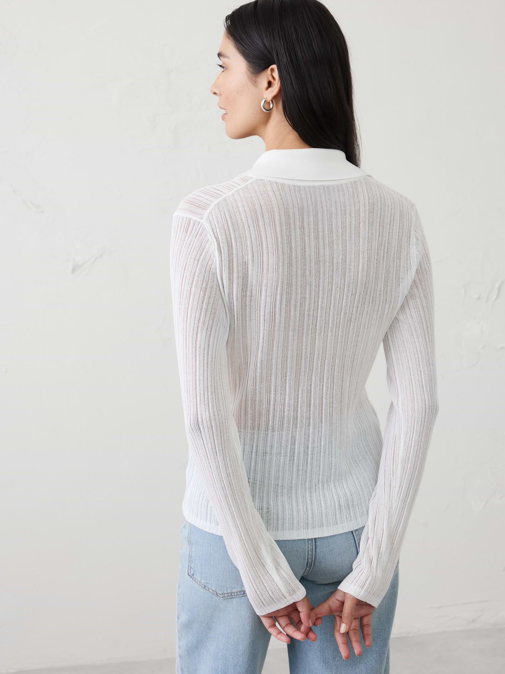 Sheer Cardigan Sweater | Banana Republic Factory