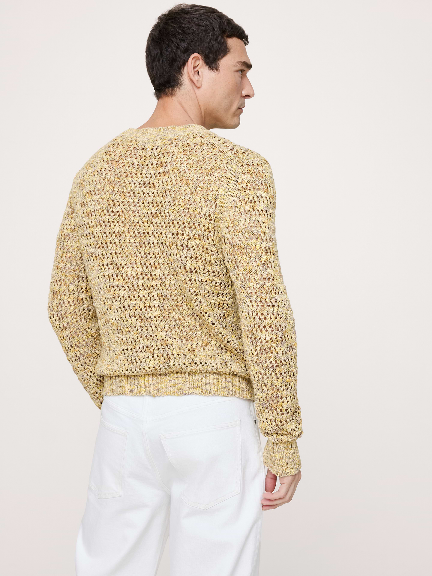 Image number 2 showing, Spacedye Cotton-Silk Sweater