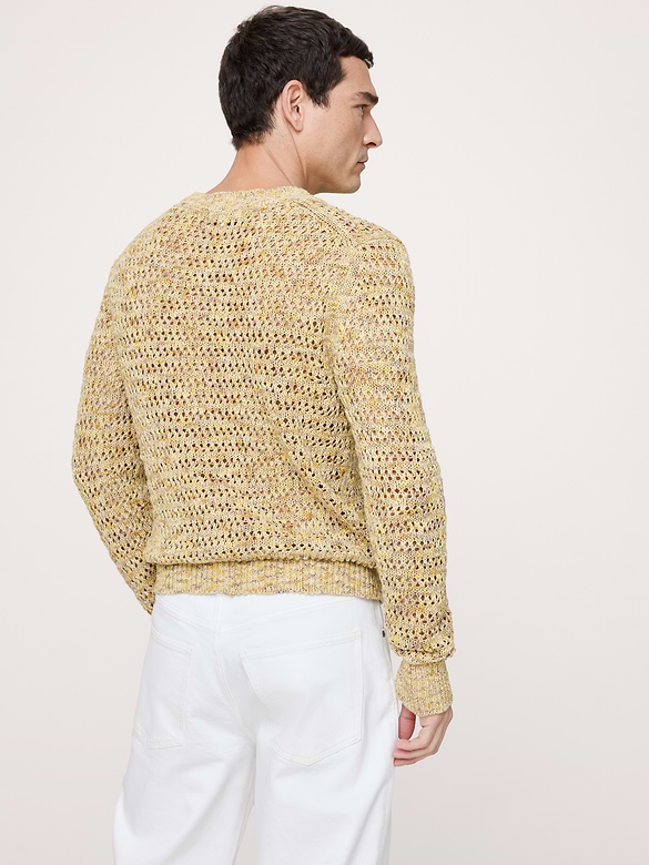 Spacedye Cotton-Silk Sweater