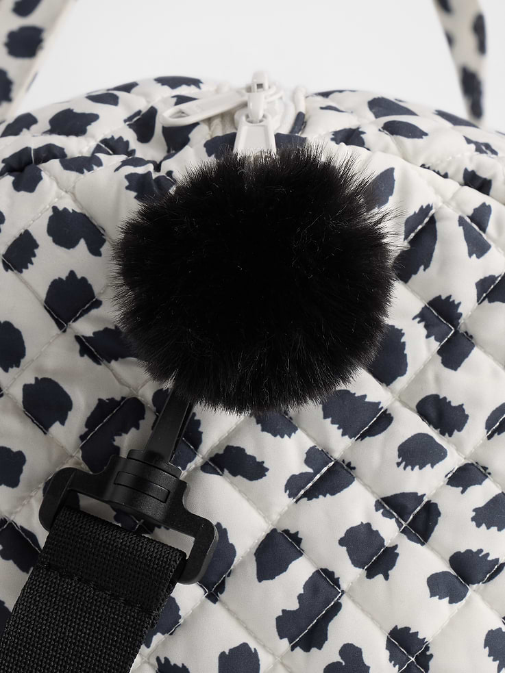 Image number 2 showing, Kids Quilted Printed Weekender Bag