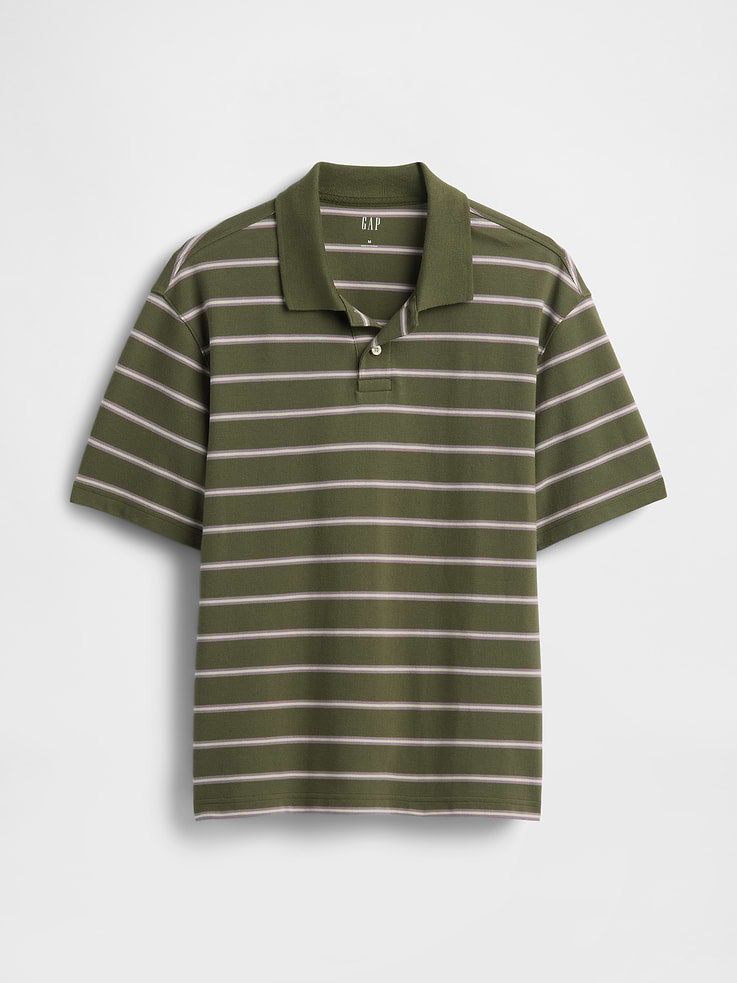 Image number 5 showing, Relaxed Pique Polo