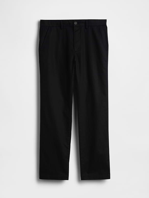 Linen-Cotton Relaxed Straight Trousers