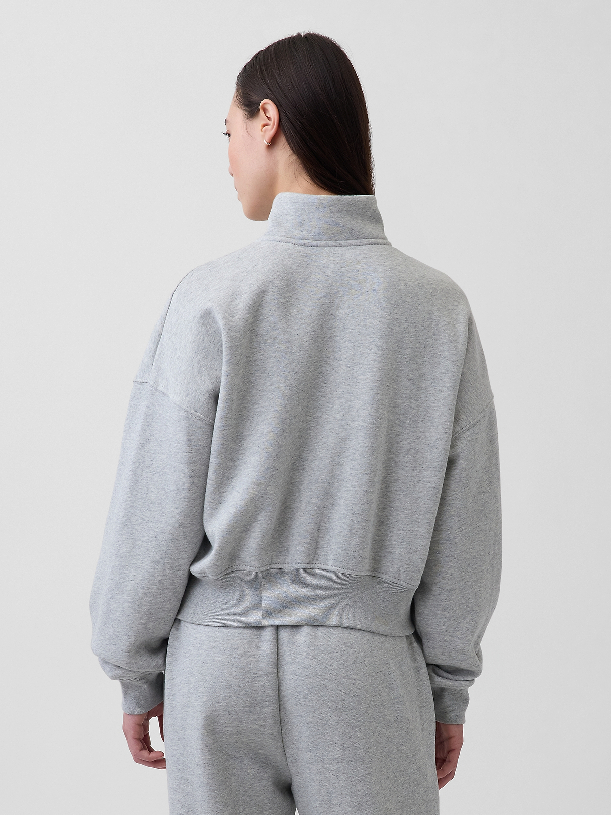 VintageSoft Oversized Half-Zip Wedge Pullover | Gap