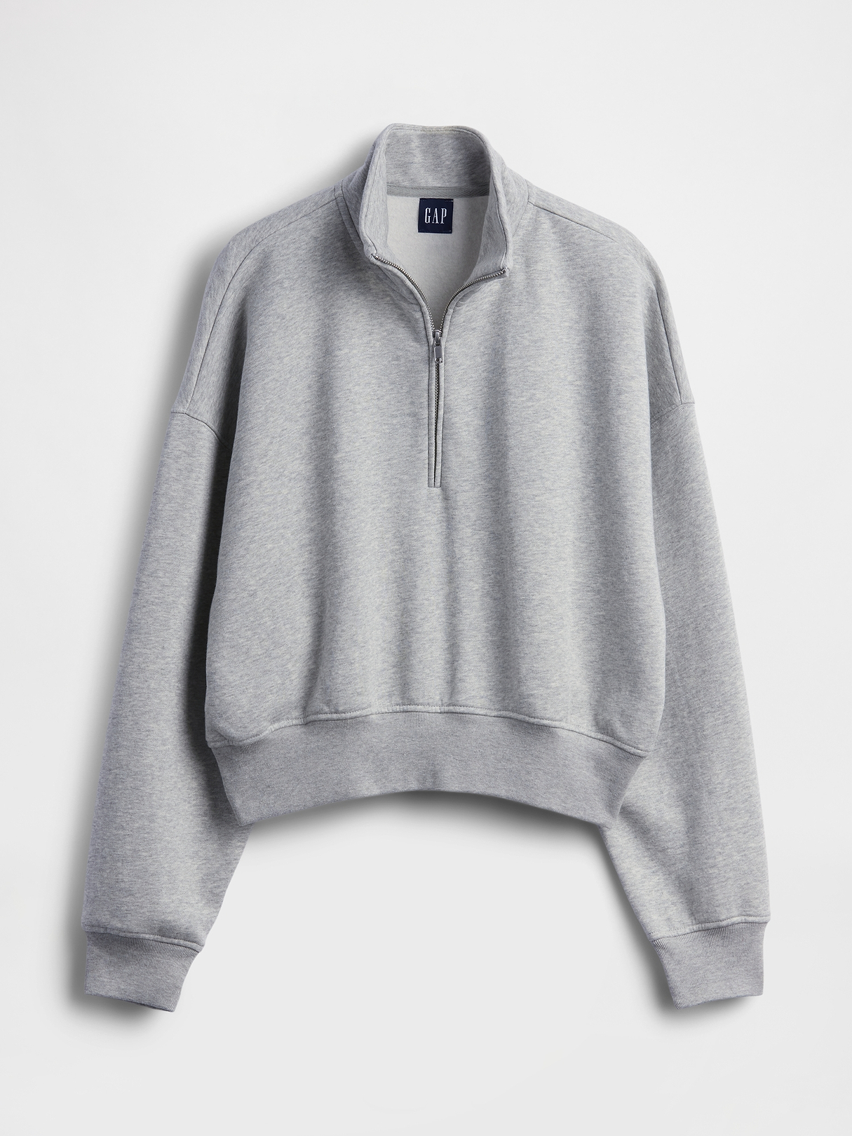 VintageSoft Oversized Half-Zip Wedge Pullover | Gap