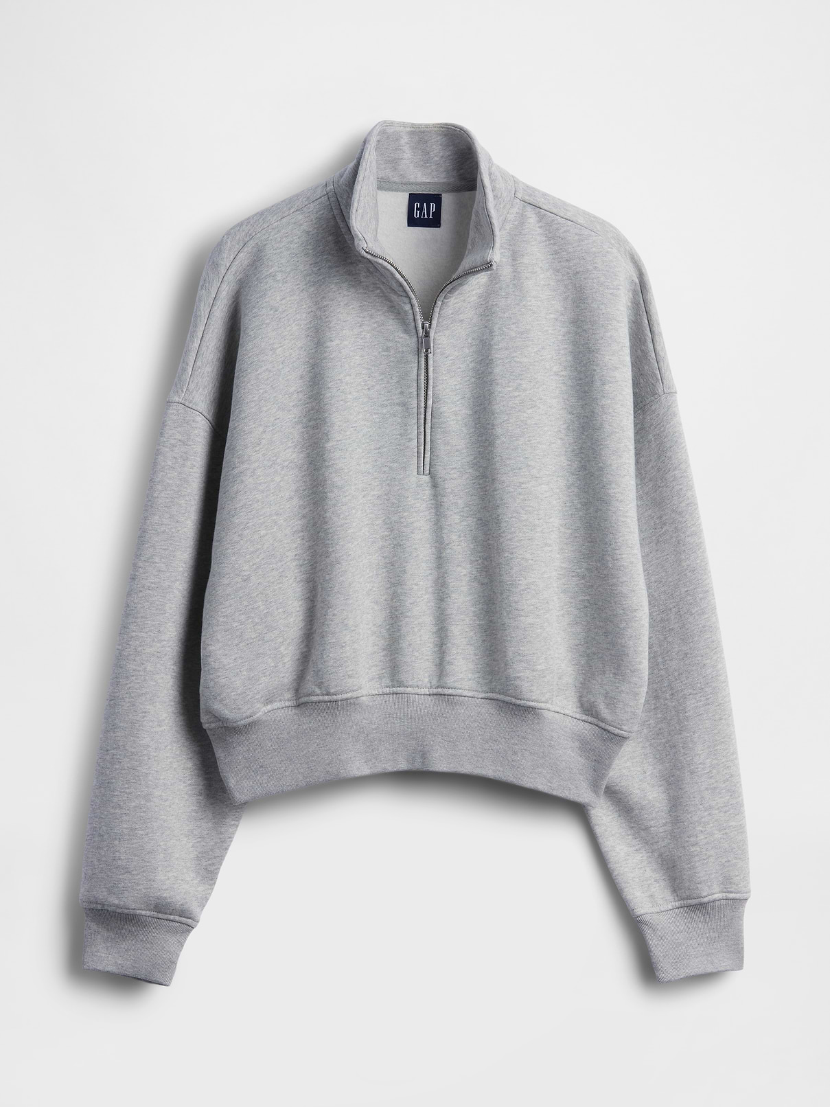 VintageSoft Oversized Half-Zip Wedge Pullover | Gap