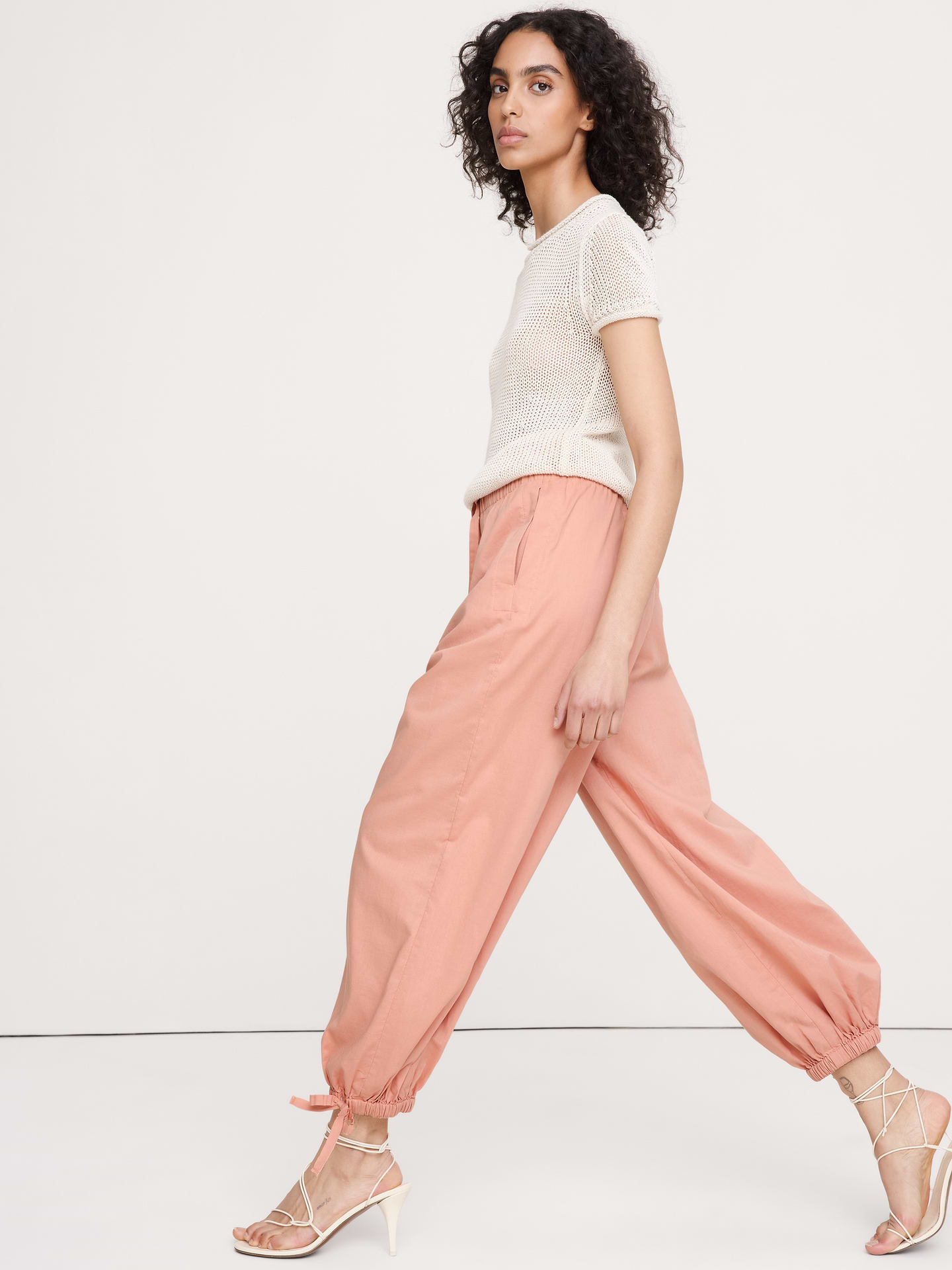 Image number 3 showing, Lightweight Cotton Balloon Pant