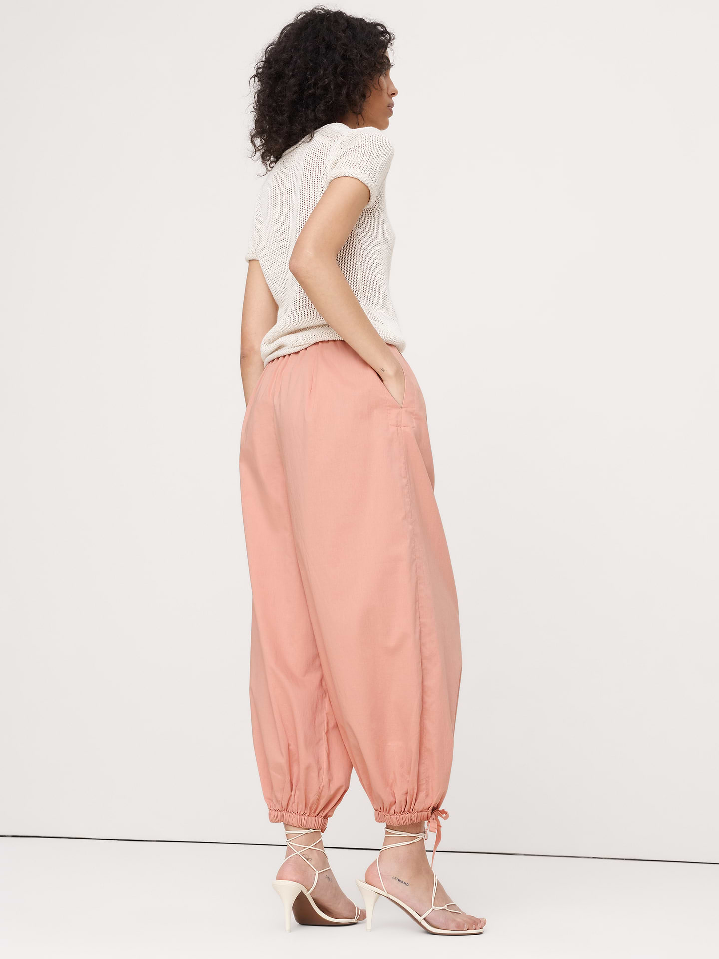 Image number 2 showing, Lightweight Cotton Balloon Pant