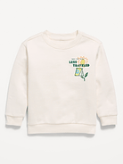 Image number 2 showing, Oversized Long-Sleeve Graphic Sweatshirt for Toddler Boys