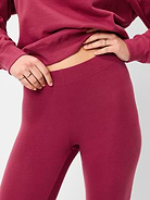L'image numéro 4 présente Legging tendance à taille haute en jersey à superposer