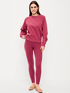 L'image numéro 1 présente Legging tendance à taille haute en jersey à superposer