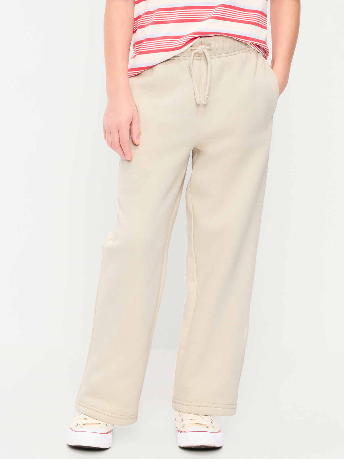 Image number 1 showing, Straight Fleece Sweatpants for Boys