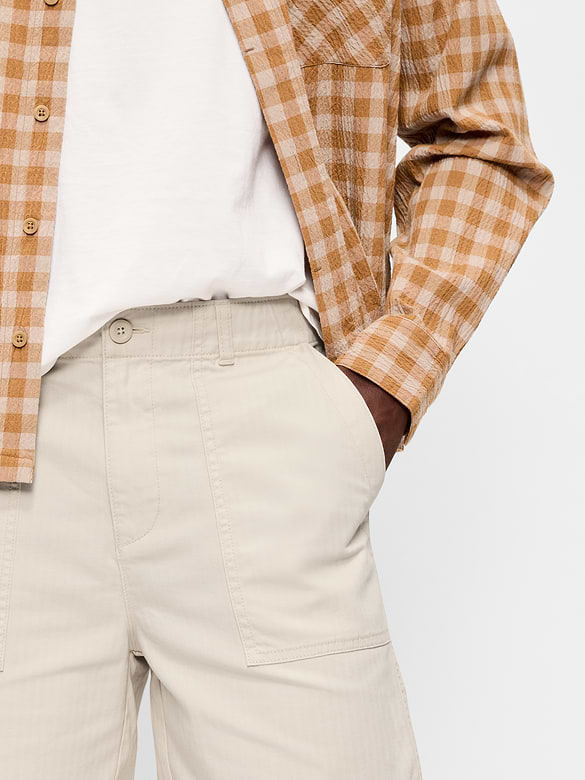 Short ample années 90, entrejambe de 18 cm