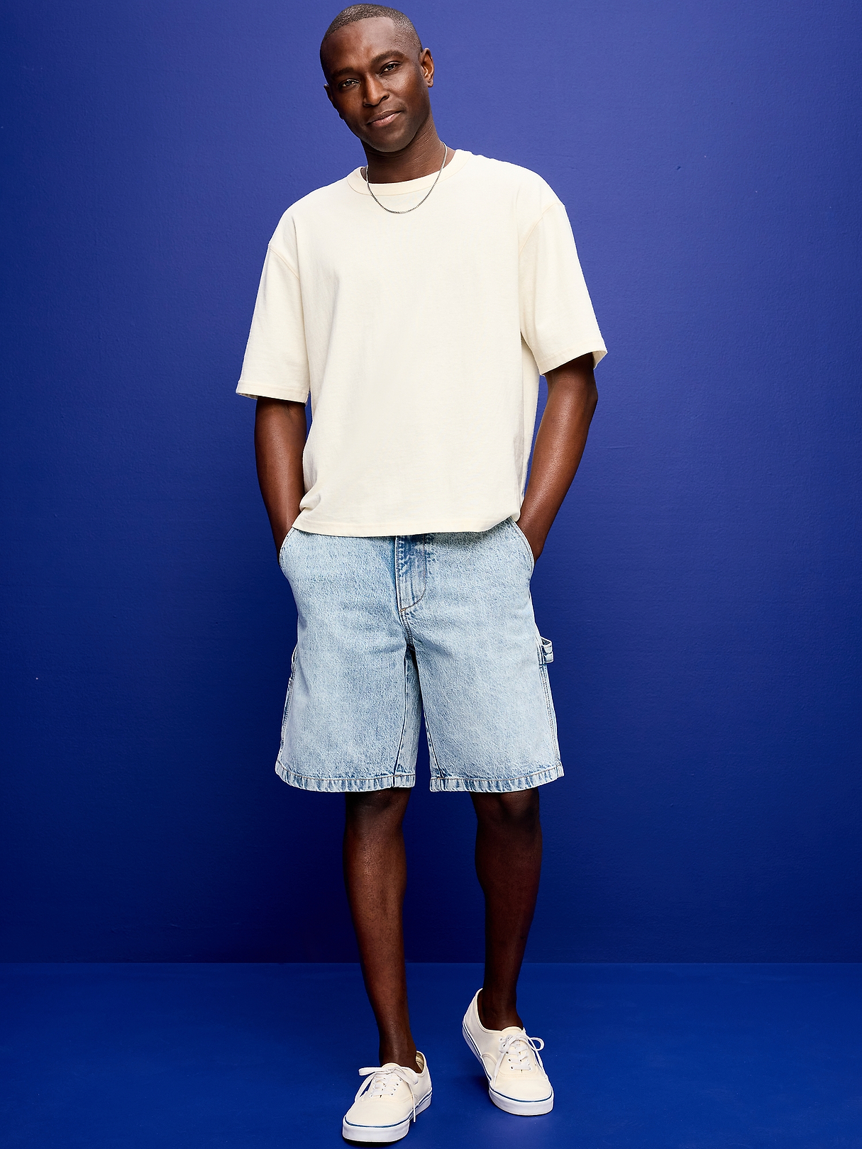 Baggy Tech Carpenter Jean Shorts-- 10-inch inseam | Old Navy
