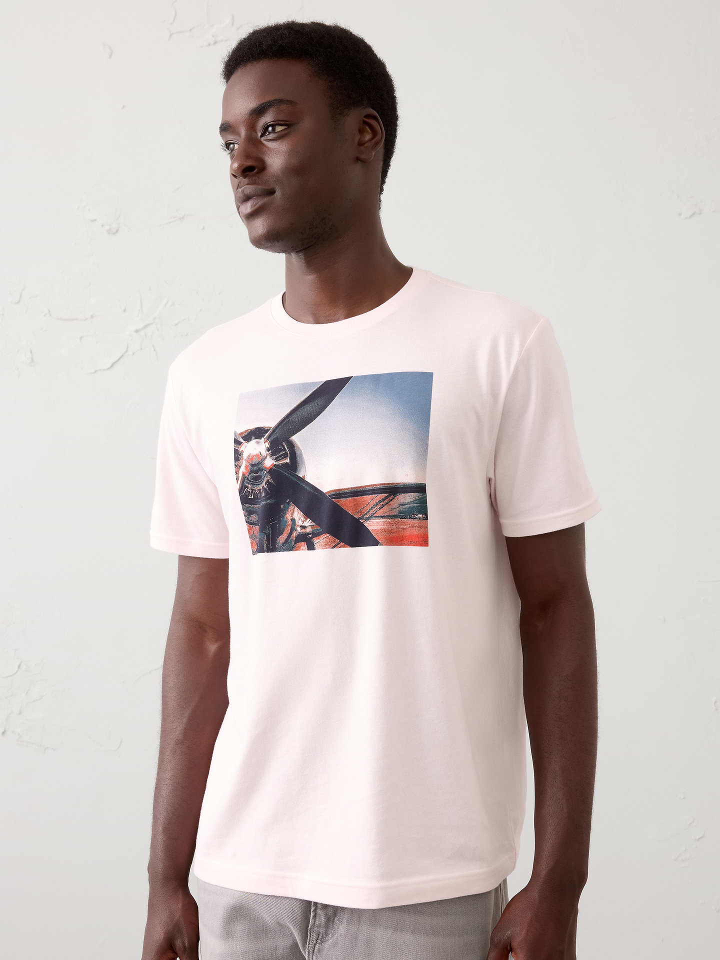 L'image numéro 1 présente T-shirt à imprimé