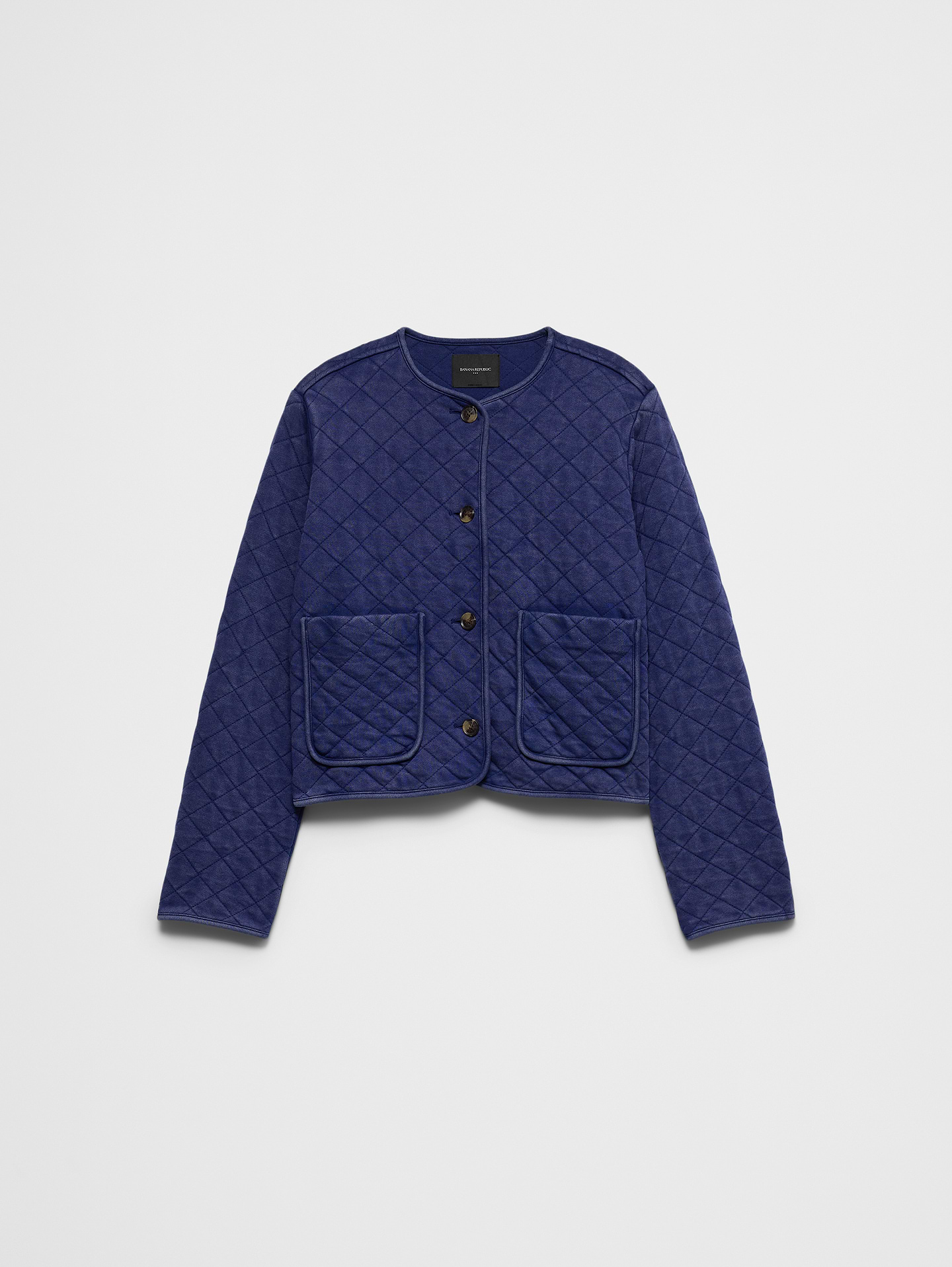 Image number 7 showing, Quilted Gingham Jacket