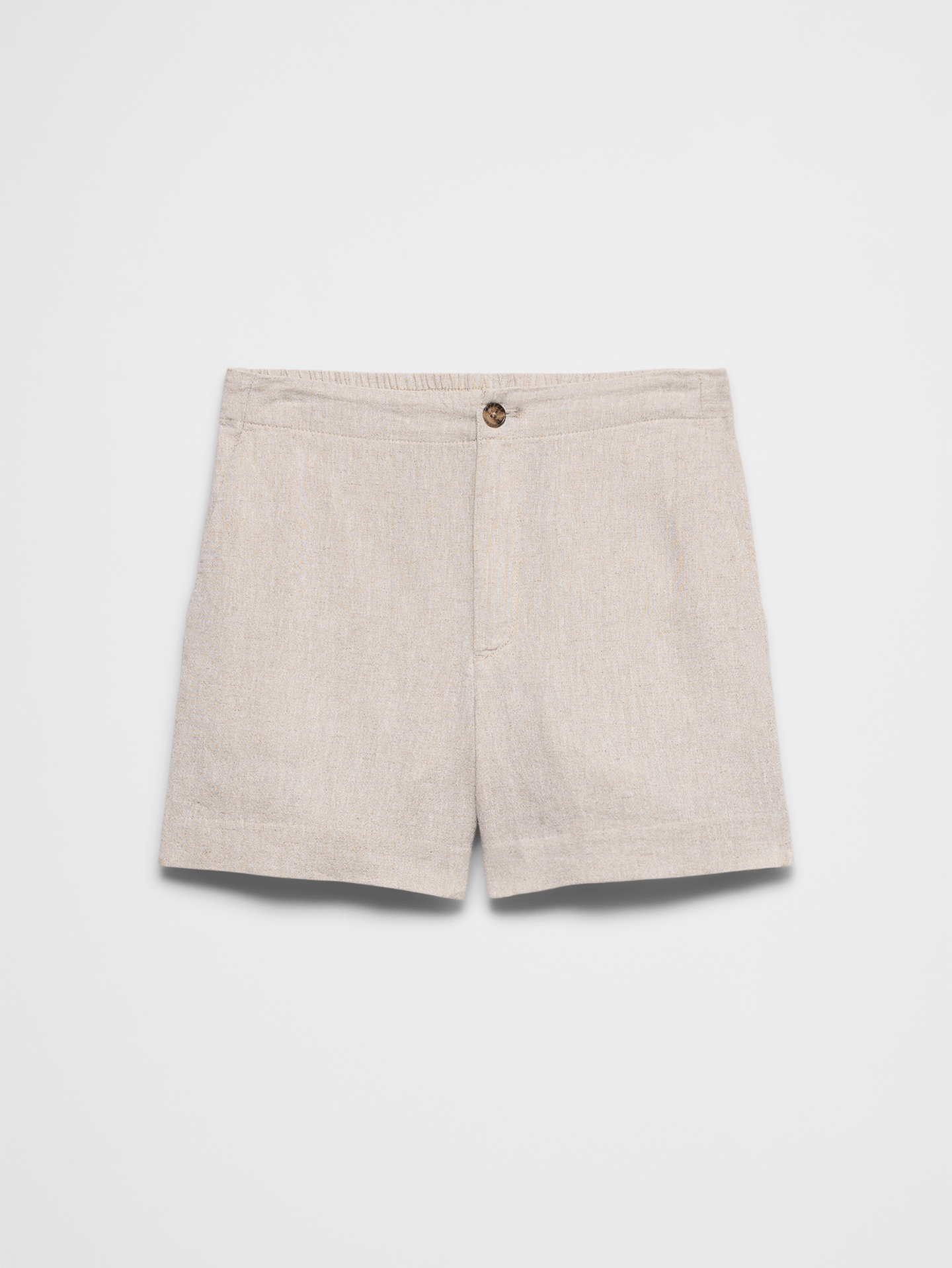 Image number 4 showing, Linen-Blend High-Rise Short