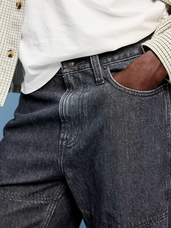 90s Loose Double-Knee Carpenter Jeans