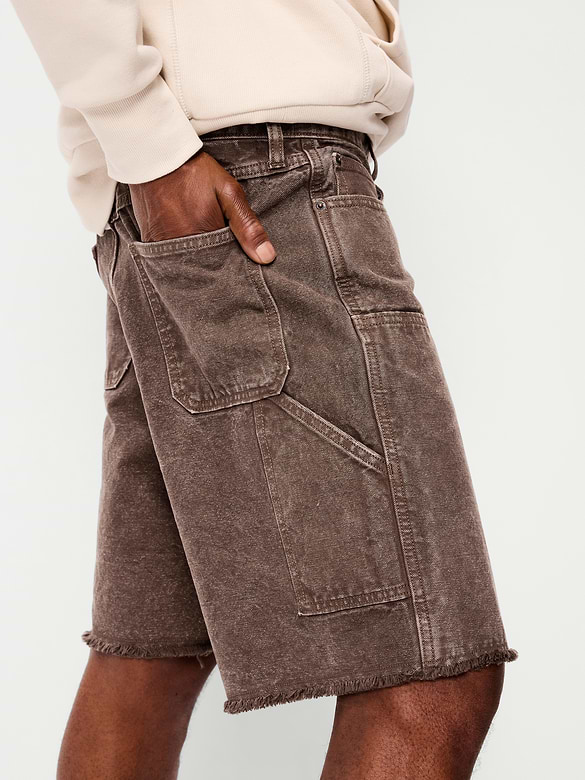 Baggy Carpenter Shorts-- 10-inch inseam