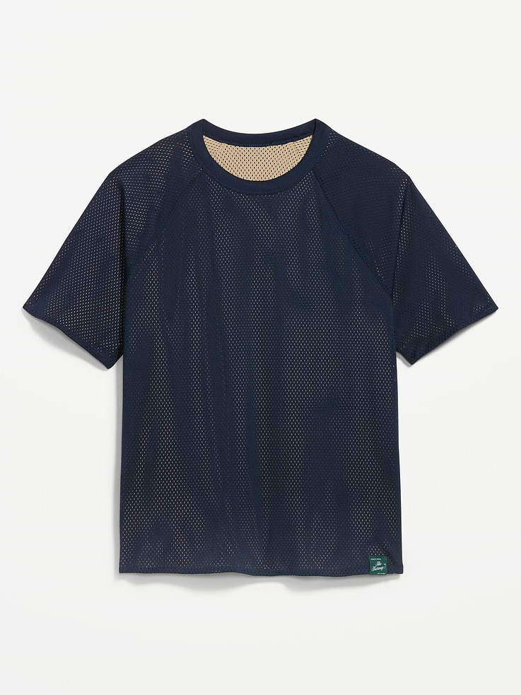 Image number 4 showing, Loose Mesh Reversible T-Shirt