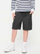 Image number 1 showing, Knee Length Baggy Ripstop Cargo Shorts for Boys