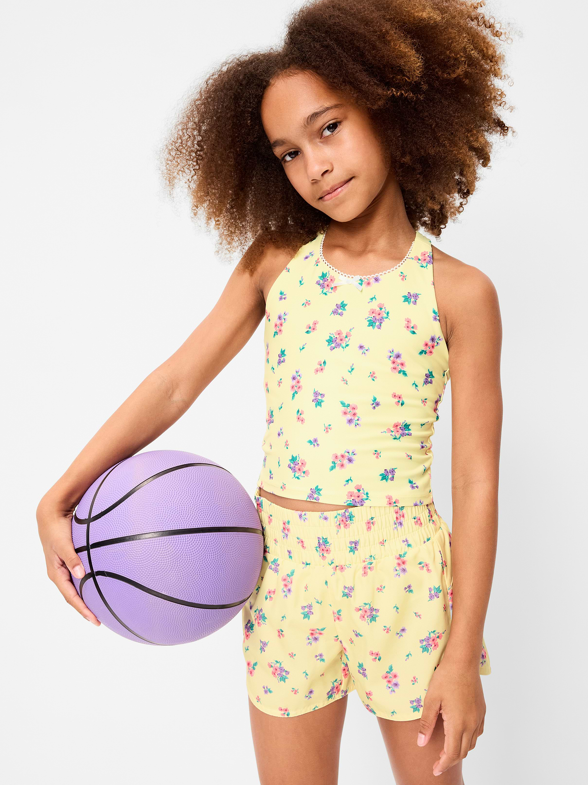 Image number 1 showing, PowerSoft Longline Sports Bra for Girls