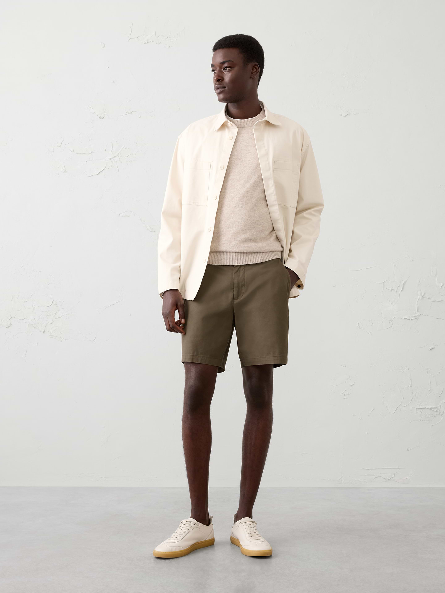 Image number 1 showing, Slim-Fit 7" Lived-In Short