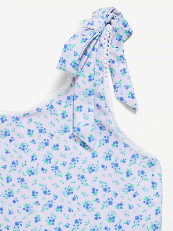 PowerSoft Sleeveless Tie-Strap Athletic Dress for Girls