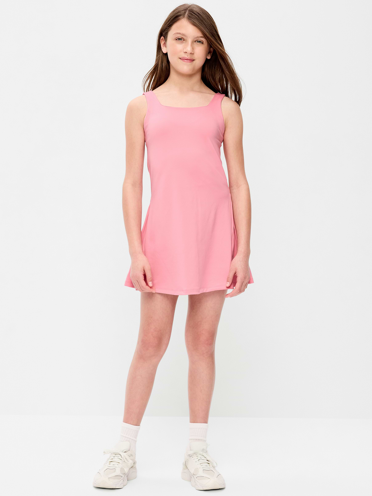 StudioSmooth Sleeveless Athletic Dress for Girls