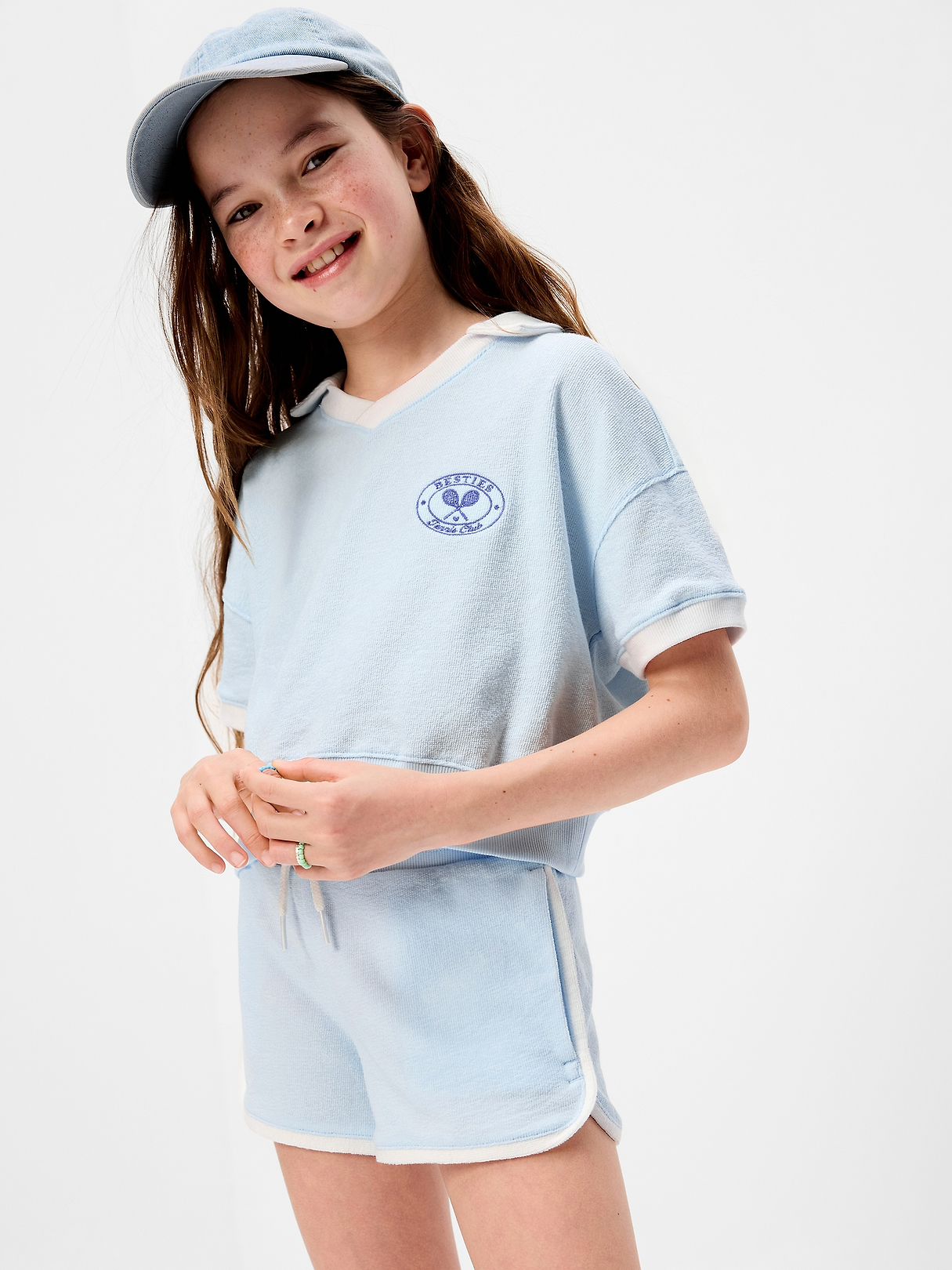 Dolphin-Hem Terry Shorts for Girls | Old Navy