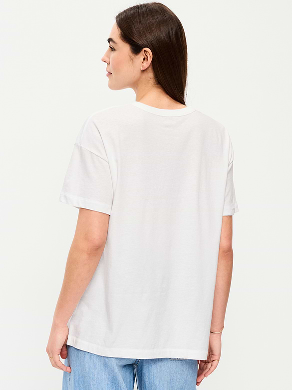 T-shirt long passe-partout surdimensionné
