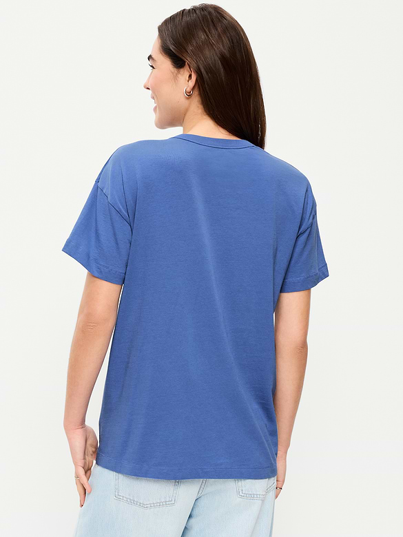 T-shirt long passe-partout surdimensionné