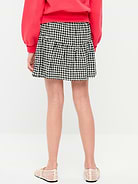 Image number 2 showing, Linen-Blend Buttoned Skirt for Girls